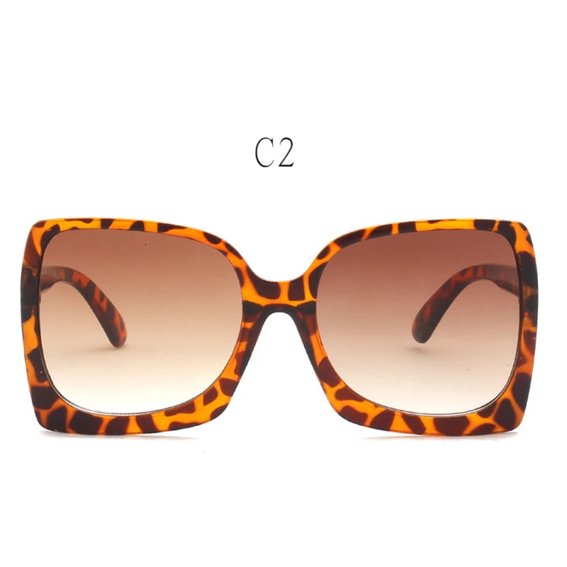 Chic Vintage Square Sunglasses