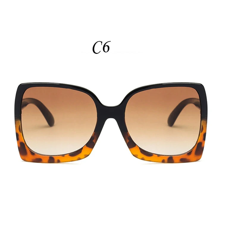 Chic Vintage Square Sunglasses