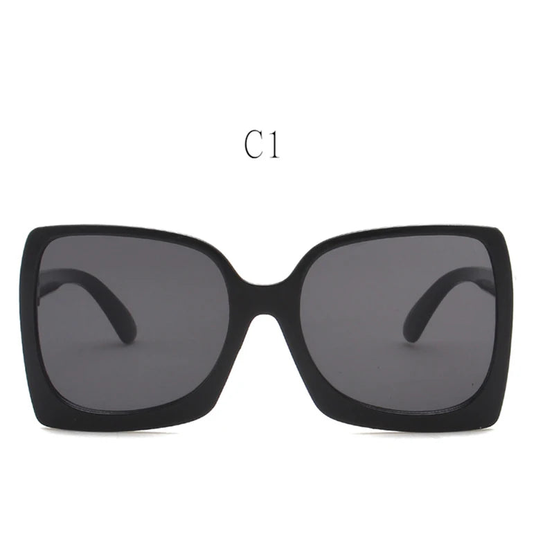 Chic Vintage Square Sunglasses