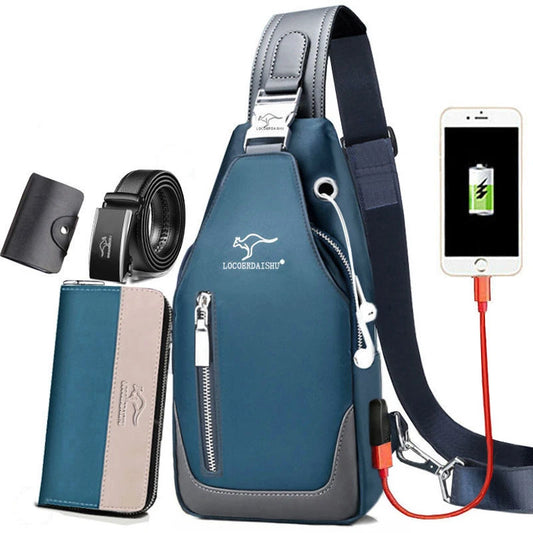 Waterproof Men's Chest Bag