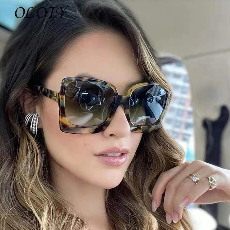 Chic Vintage Square Sunglasses