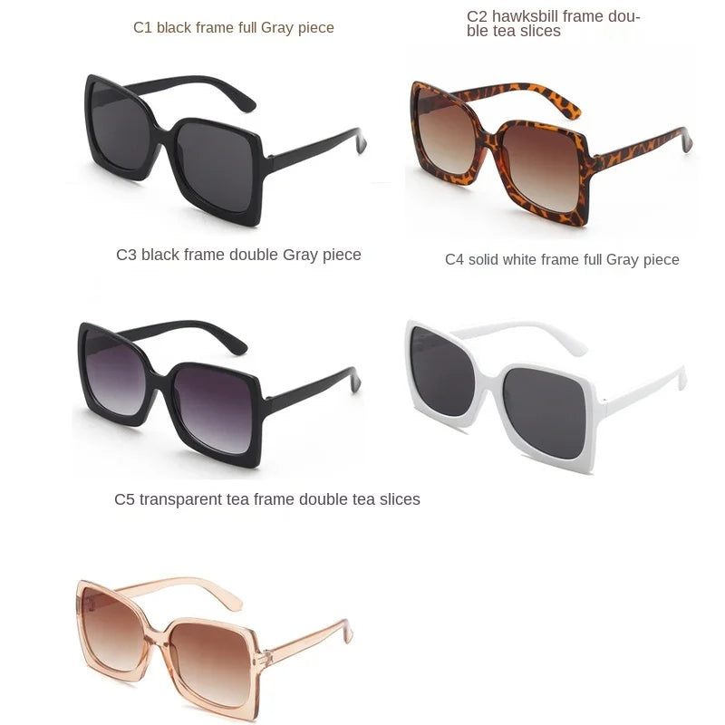 Chic Vintage Square Sunglasses