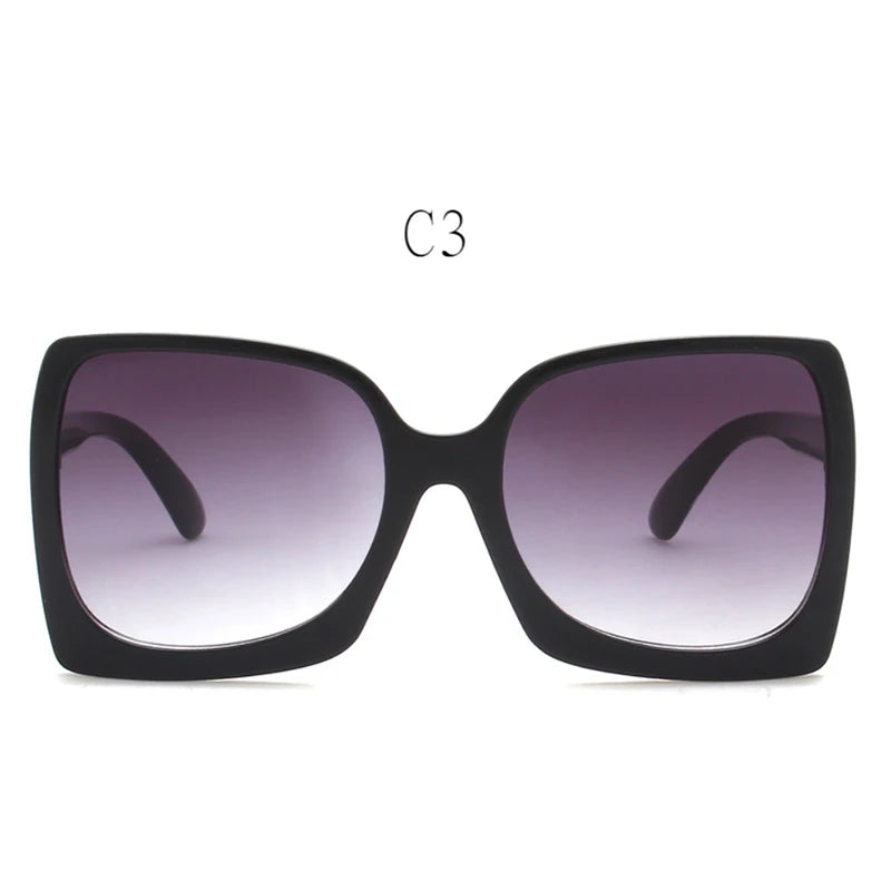 Chic Vintage Square Sunglasses