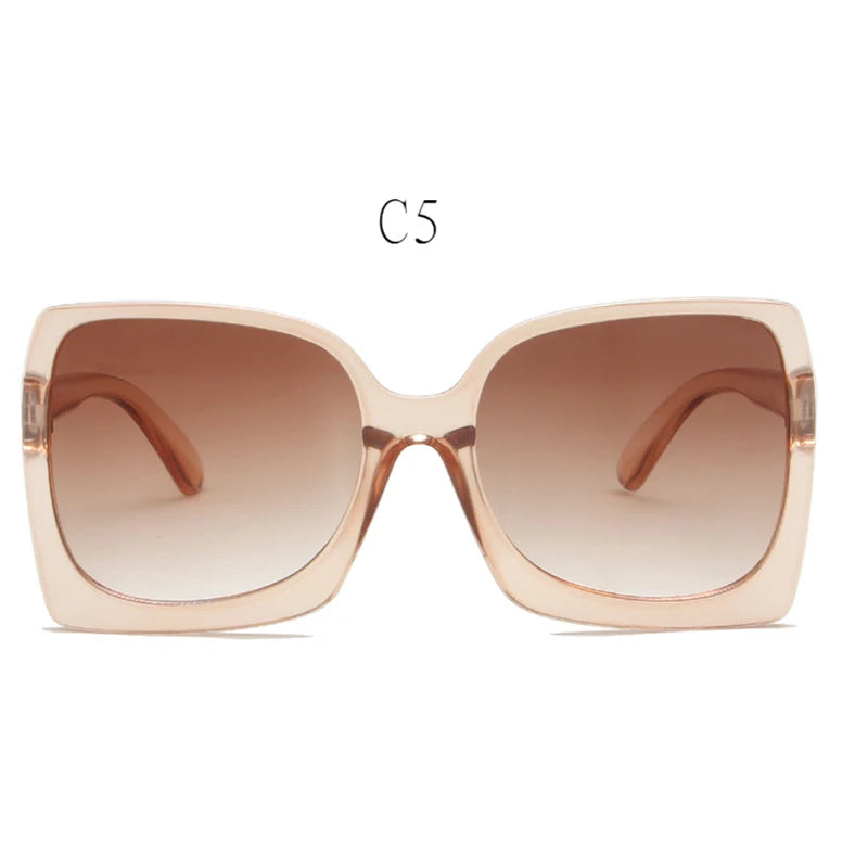 Chic Vintage Square Sunglasses